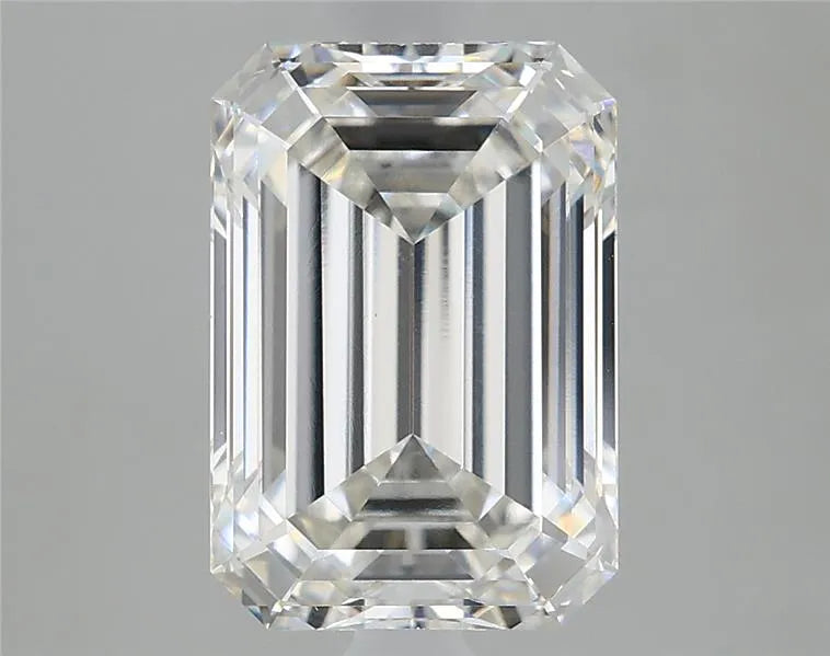 2.53ct Emerald Lab Grown Diamond (Colour G, Clarity VVS2, IGI Certified)