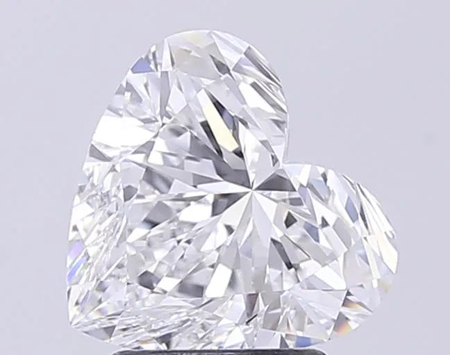 2.53ct Heart Lab Grown Diamond (Colour E, Clarity VVS1, IGI Certified)