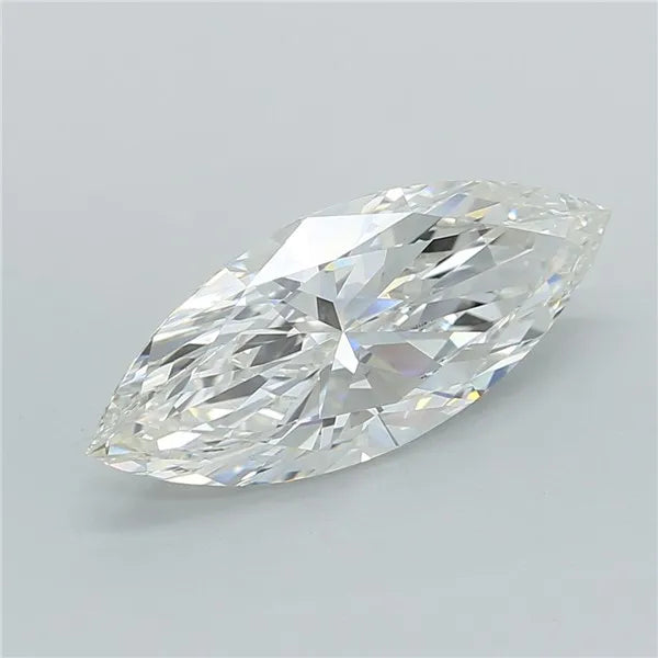 2.53ct Marquise Lab Grown Diamond (Colour G, Clarity VVS2, IGI Certified)