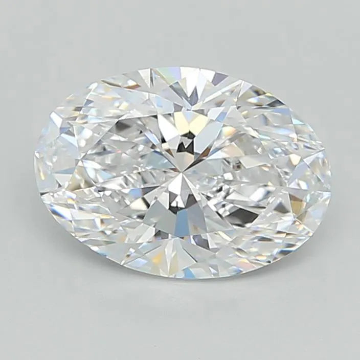 2.53ct Oval Lab Grown Diamond (Colour D, Clarity IF, IGI Certified)