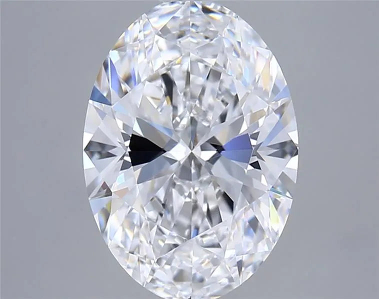 2.53ct Oval Lab Grown Diamond (Colour D, Clarity IF, IGI Certified)