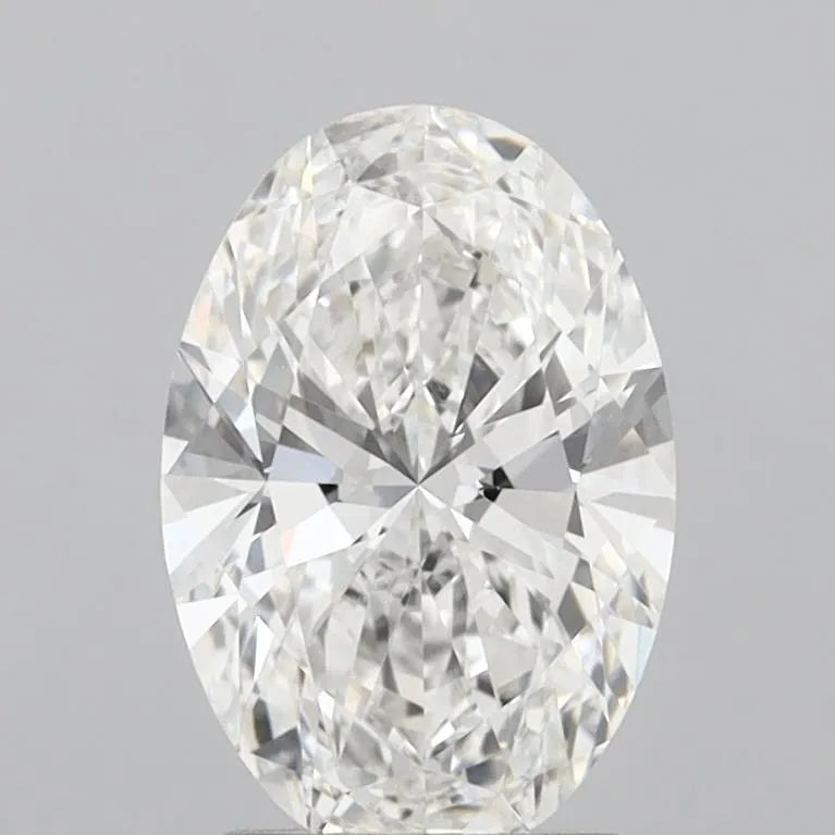 2.53ct Oval Lab Grown Diamond (Colour F, Clarity VVS2, IGI Certified)