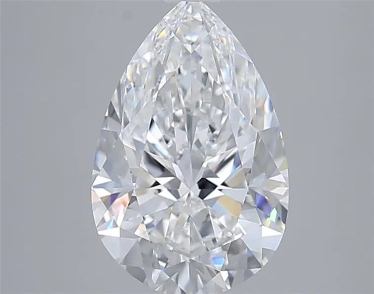 2.53ct Pear Lab Grown Diamond (Colour D, Clarity VVS2, IGI Certified)