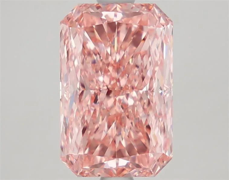 2.53ct Radiant Lab Grown Diamond (Colour Fancy Vivid Pink, Clarity VVS2, IGI Certified)