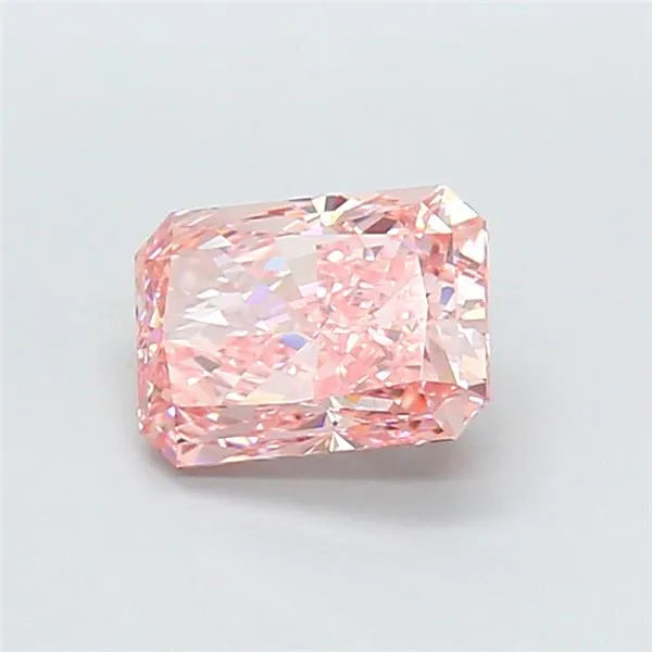 2.53ct Radiant Lab Grown Diamond (Colour Fancy Vivid Pink, Clarity VVS2, IGI Certified)