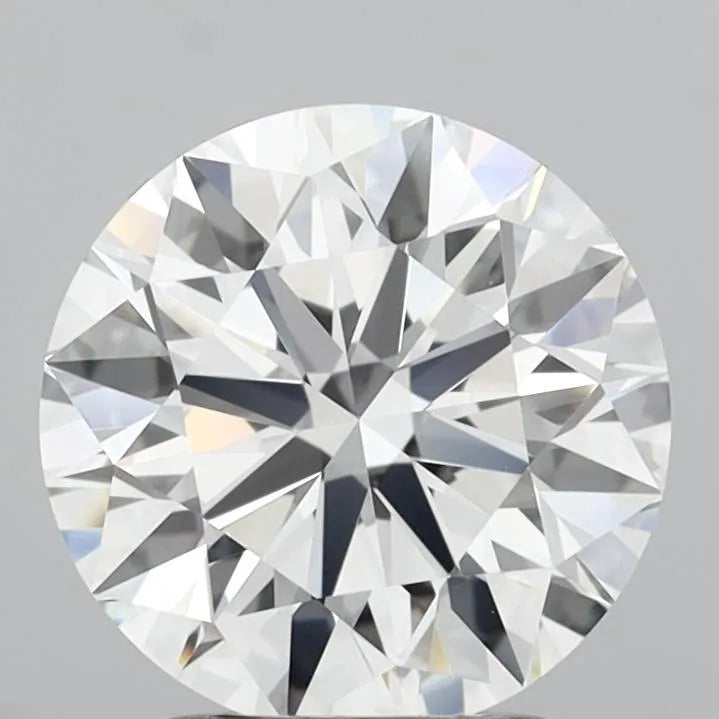 2.53ct Round Lab Grown Diamond (Colour D, Clarity FL, Cut ID, IGI Certified)