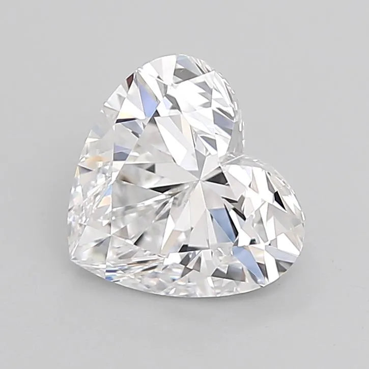 2.54ct Heart Lab Grown Diamond (Colour D, Clarity VVS1, IGI Certified)