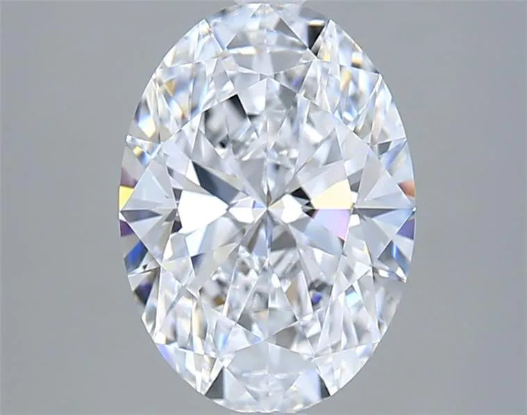 2.54ct Oval Lab Grown Diamond (Colour D, Clarity VVS2, IGI Certified)