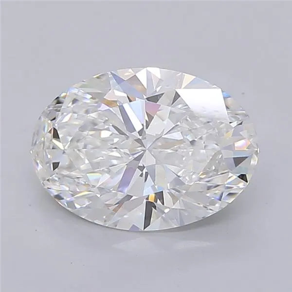 2.54ct Oval Lab Grown Diamond (Colour E, Clarity VVS2, IGI Certified)