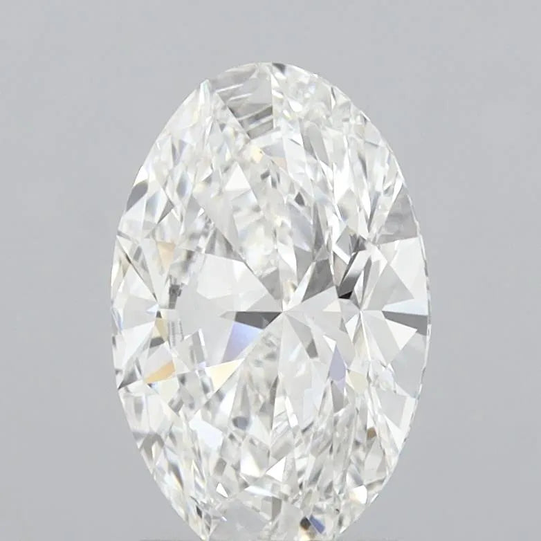 2.54ct Oval Lab Grown Diamond (Colour E, Clarity VVS2, IGI Certified)