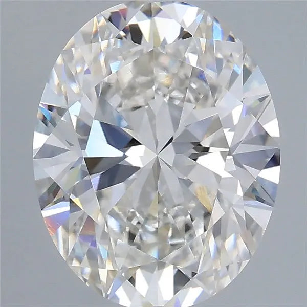 2.54ct Oval Lab Grown Diamond (Colour G, Clarity VVS2, IGI Certified)