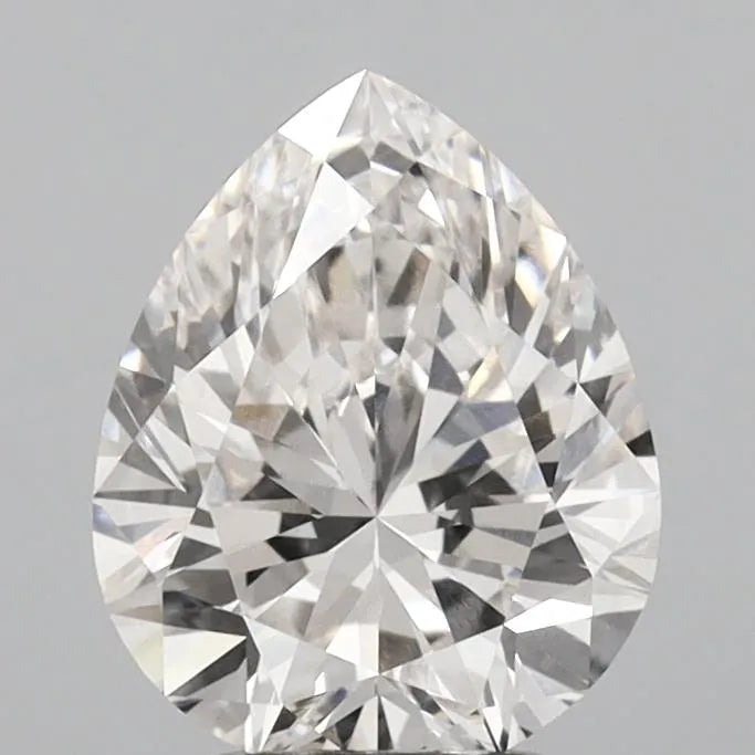 2.54ct Pear Lab Grown Diamond (Colour H, Clarity VVS2, IGI Certified)