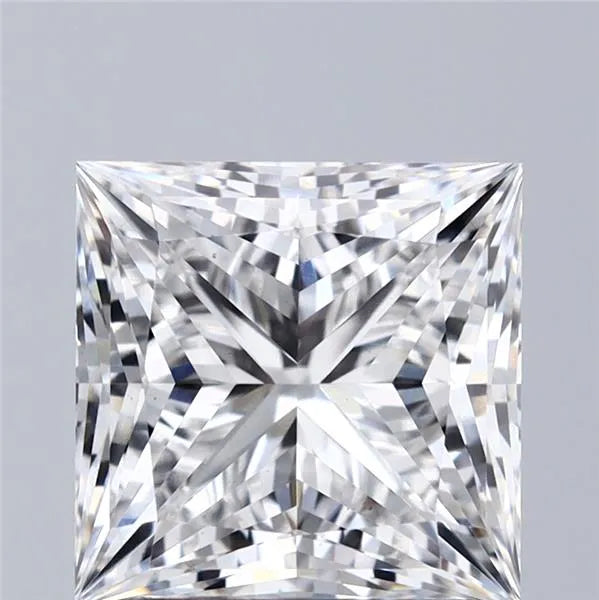 2.54ct Princess Lab Grown Diamond (Colour E, Clarity VS1, IGI Certified)