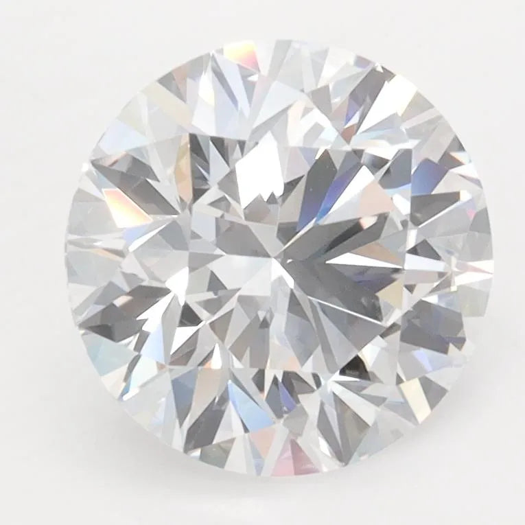 2.54ct Round Lab Grown Diamond (Colour D, Clarity IF, Cut ID, IGI Certified)