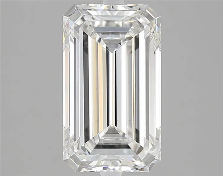 2.55ct Emerald Lab Grown Diamond (Colour D, Clarity VS1, IGI Certified)