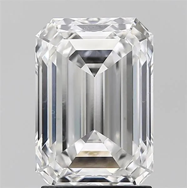 2.55ct Emerald Lab Grown Diamond (Colour D, Clarity VVS2, IGI Certified)