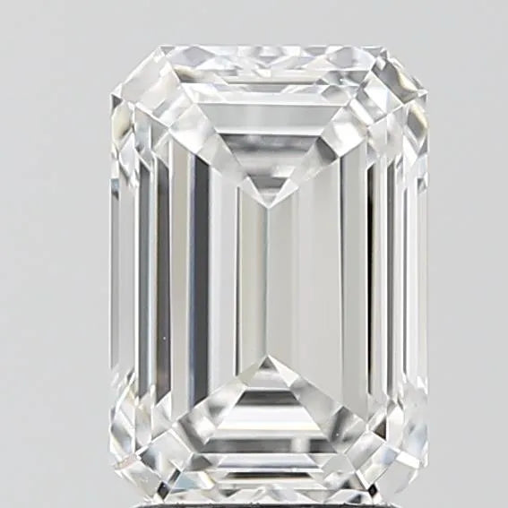2.55ct Emerald Lab Grown Diamond (Colour E, Clarity VVS1, IGI Certified)