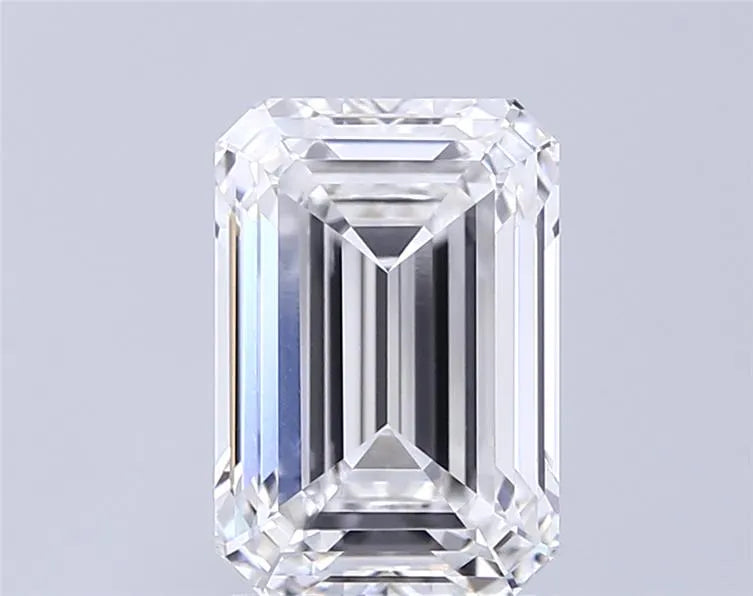 2.55ct Emerald Lab Grown Diamond (Colour E, Clarity VVS1, IGI Certified)