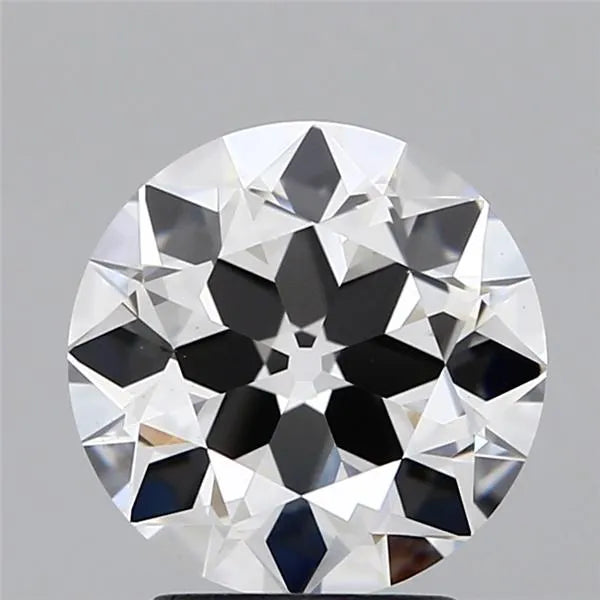 2.55ct European cut Lab Grown Diamond (Colour F, Clarity VS1, IGI Certified)