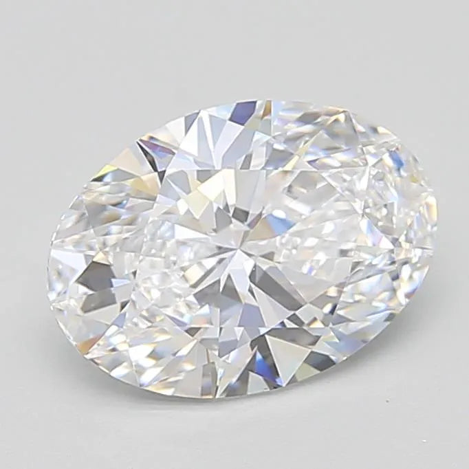 2.55ct Oval Lab Grown Diamond (Colour D, Clarity VVS1, GIA Certified)