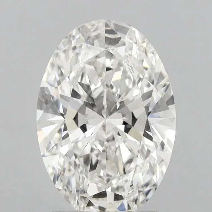 2.55ct Oval Lab Grown Diamond (Colour F, Clarity VVS2, IGI Certified)