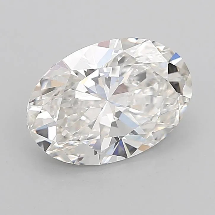 2.55ct Oval Lab Grown Diamond (Colour F, Clarity VVS2, IGI Certified)