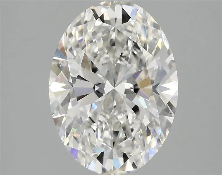 2.55ct Oval Lab Grown Diamond (Colour G, Clarity VS2, IGI Certified)