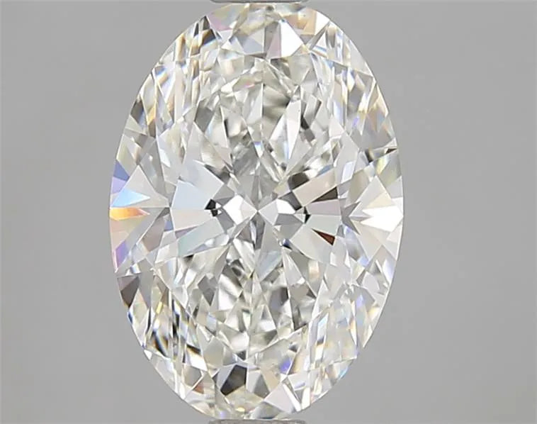2.55ct Oval Lab Grown Diamond (Colour G, Clarity VVS2, IGI Certified)