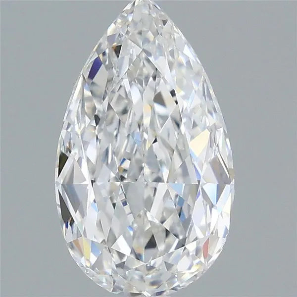 2.55ct Pear Lab Grown Diamond (Colour E, Clarity VVS2, IGI Certified)