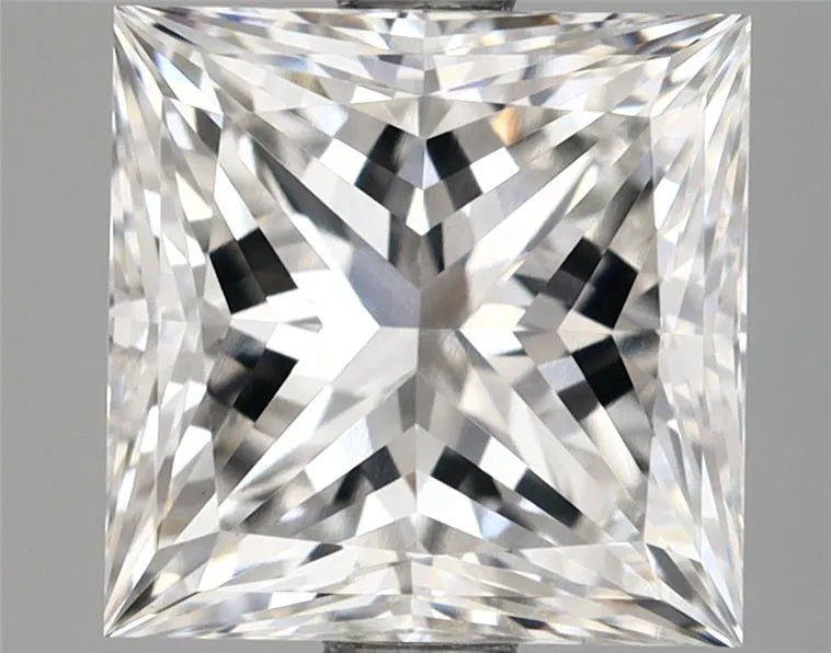 2.55ct Princess Lab Grown Diamond (Colour E, Clarity VVS2, IGI Certified)