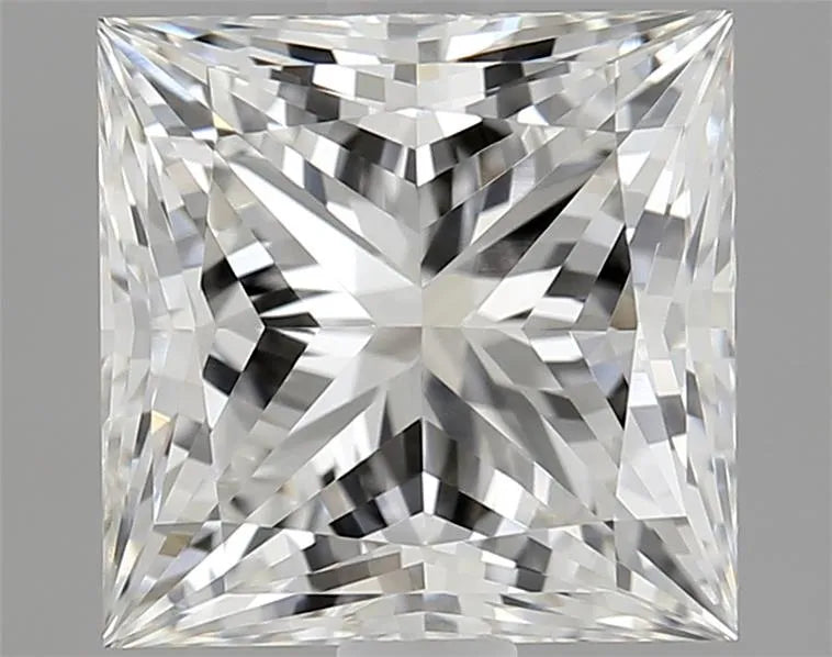 2.55ct Princess Lab Grown Diamond (Colour F, Clarity VVS1, Cut EX, IGI Certified)