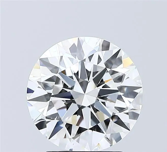 2.55ct Round Lab Grown Diamond (Colour D, Clarity VVS2, Cut ID, IGI Certified)