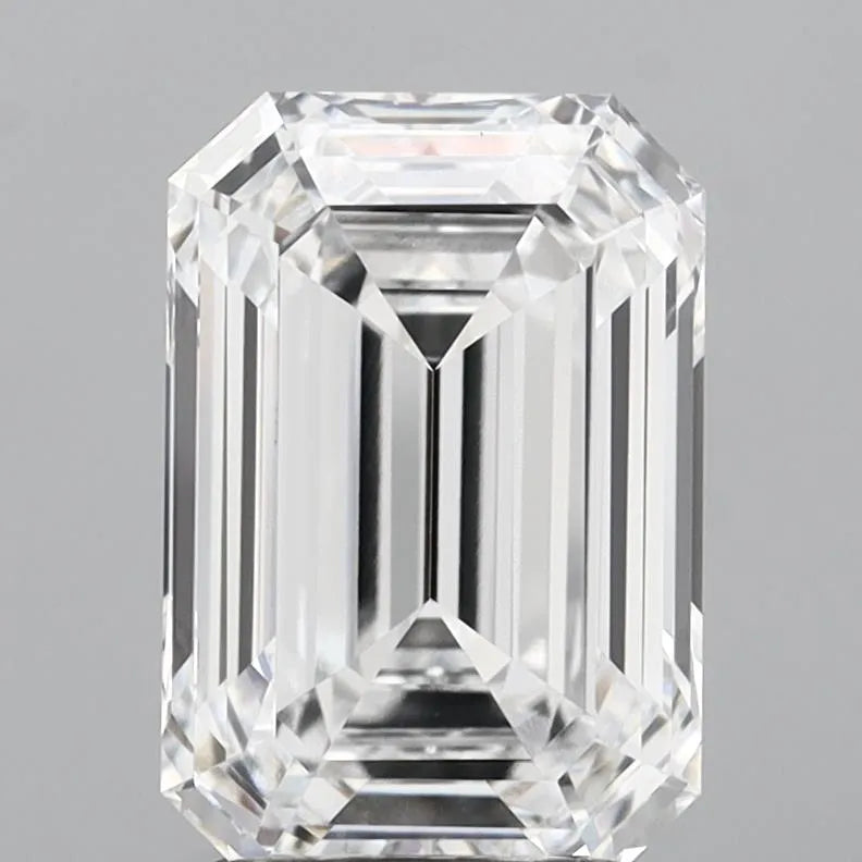 2.56ct Emerald Lab Grown Diamond (Colour E, Clarity VVS1, IGI Certified)