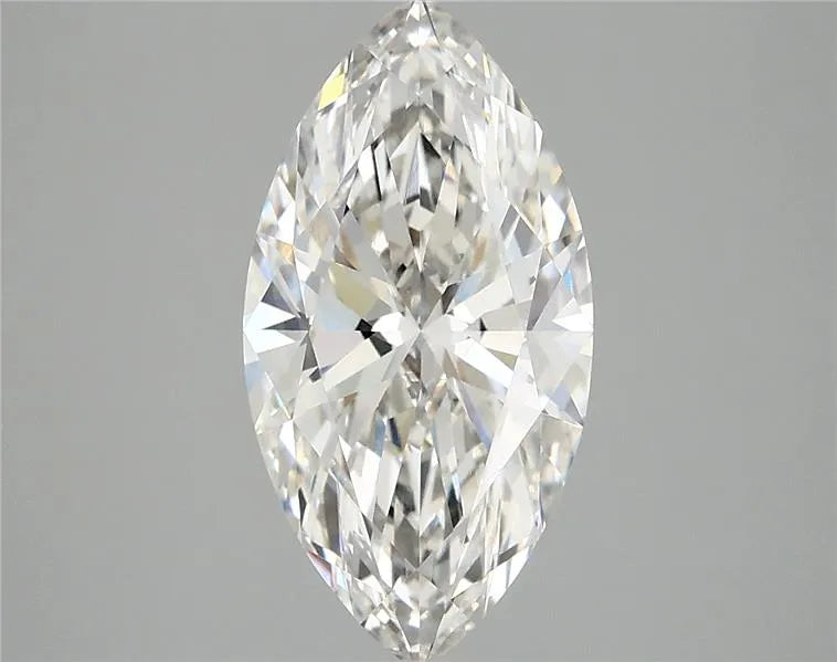 2.56ct Marquise Lab Grown Diamond (Colour G, Clarity VVS2, IGI Certified)