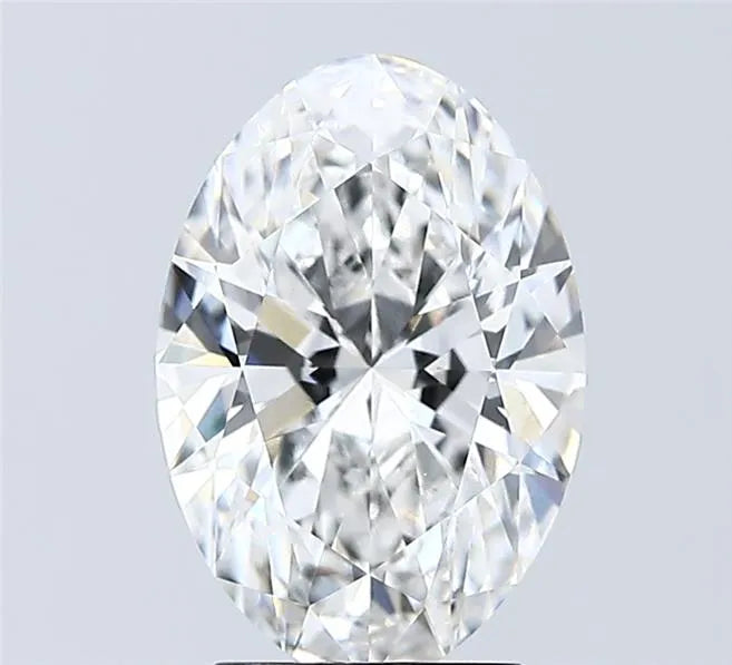 2.56ct Oval Lab Grown Diamond (Colour E, Clarity VVS2, IGI Certified)