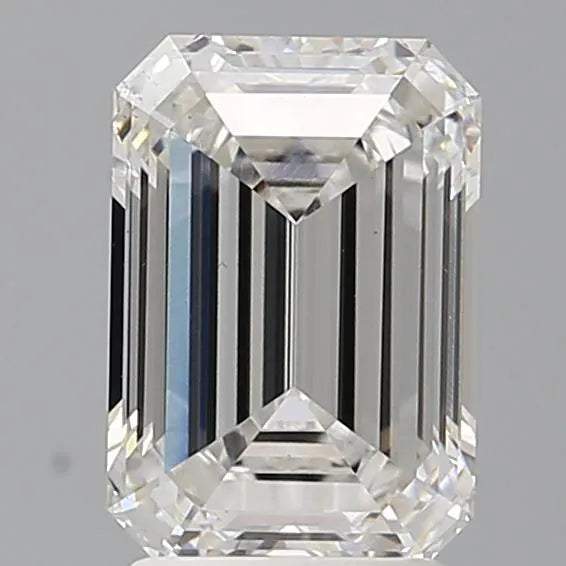 2.57ct Emerald Lab Grown Diamond (Colour F, Clarity VS2, IGI Certified)