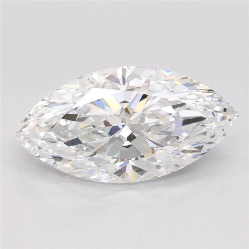 2.57ct Marquise Lab Grown Diamond (Colour D, Clarity VVS1, IGI Certified)