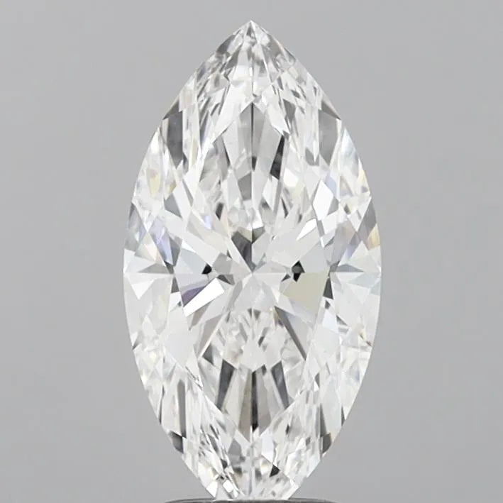 2.57ct Marquise Lab Grown Diamond (Colour D, Clarity VVS2, IGI Certified)