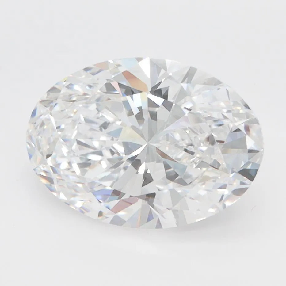 2.57ct Oval Lab Grown Diamond (Colour D, Clarity IF, IGI Certified)