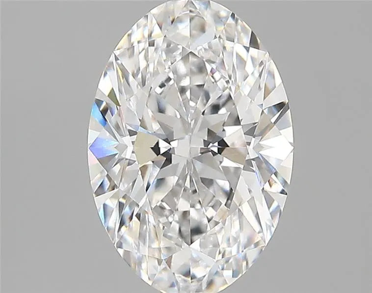 2.57ct Oval Lab Grown Diamond (Colour D, Clarity VVS1, IGI Certified)