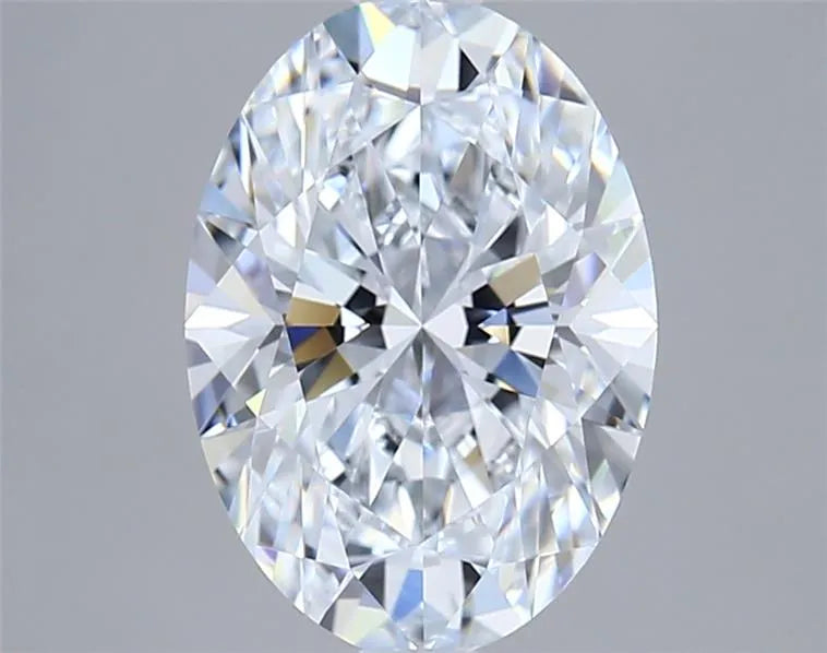 2.57ct Oval Lab Grown Diamond (Colour E, Clarity IF, IGI Certified)