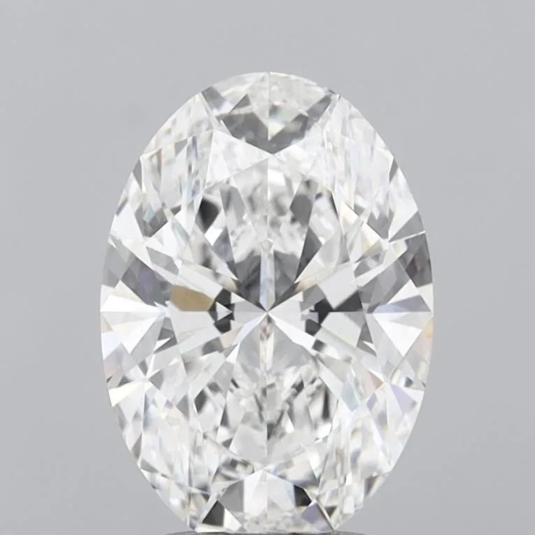 2.57ct Oval Lab Grown Diamond (Colour E, Clarity VVS1, IGI Certified)