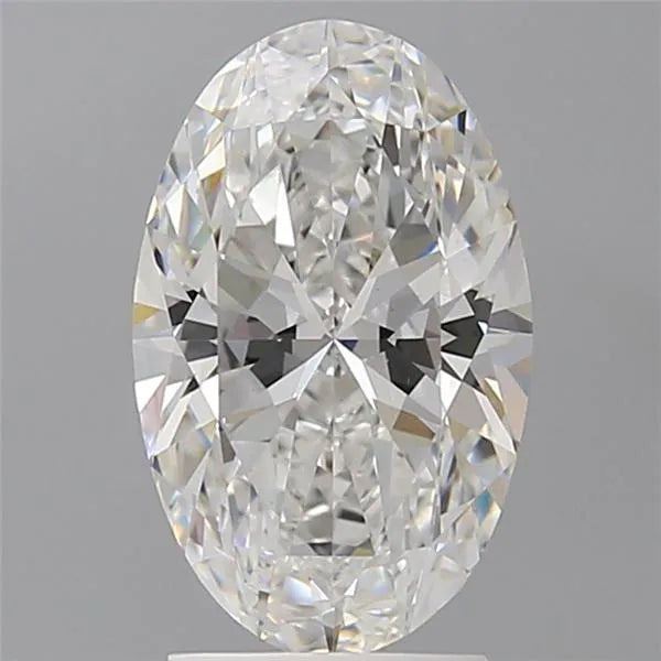 2.57ct Oval Lab Grown Diamond (Colour E, Clarity VVS2, IGI Certified)