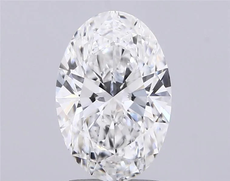 2.57ct Oval Lab Grown Diamond (Colour F, Clarity VVS2, IGI Certified)