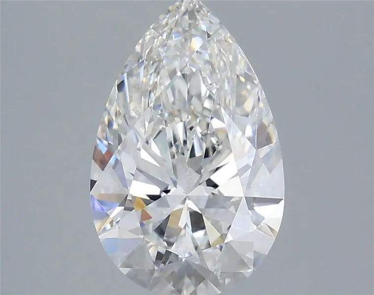 2.57ct Pear Lab Grown Diamond (Colour E, Clarity VVS2, IGI Certified)