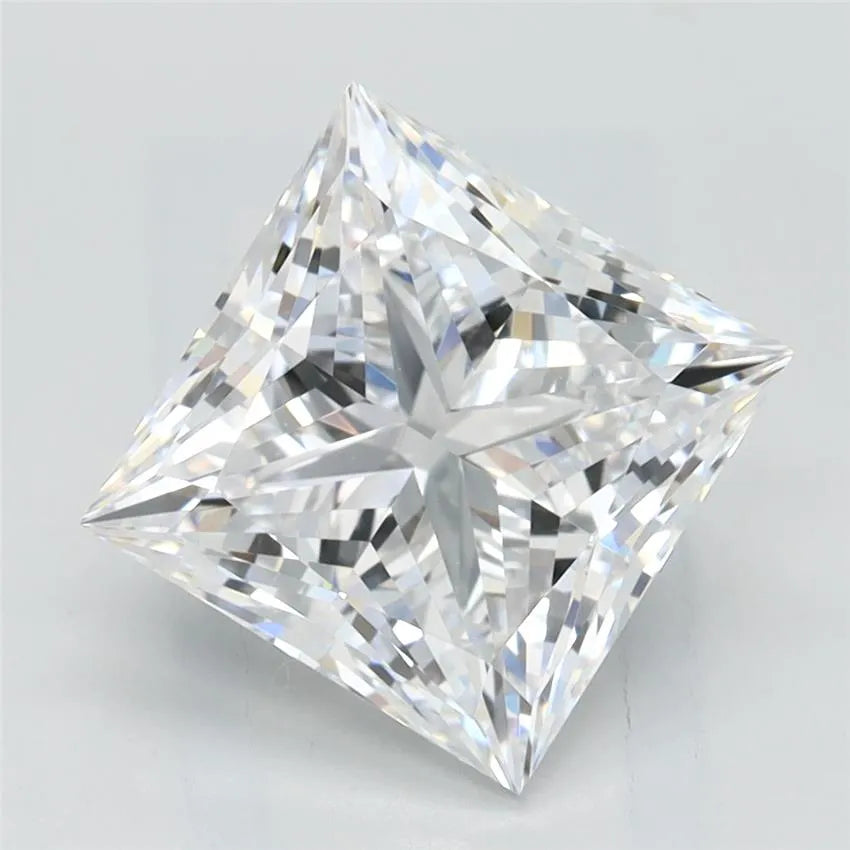 2.57ct Princess Lab Grown Diamond (Colour D, Clarity VVS1, GIA Certified)