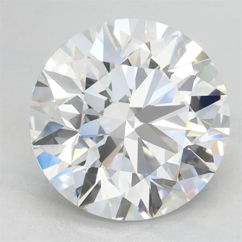 2.57ct Round Lab Grown Diamond (Colour D, Clarity IF, Cut ID, IGI Certified)