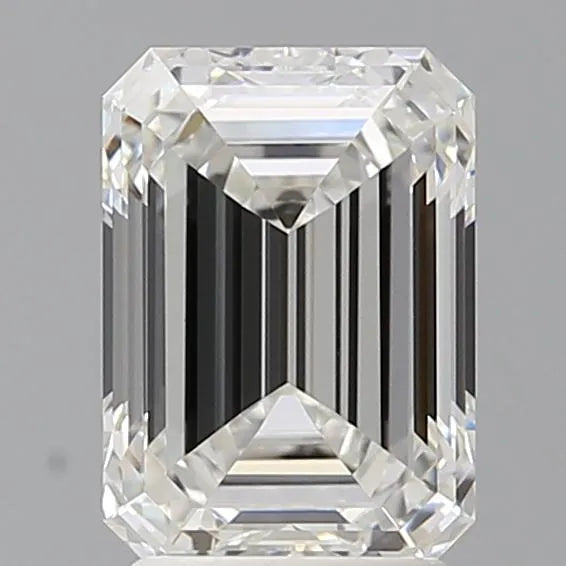 2.58ct Emerald Lab Grown Diamond (Colour F, Clarity VVS1, IGI Certified)