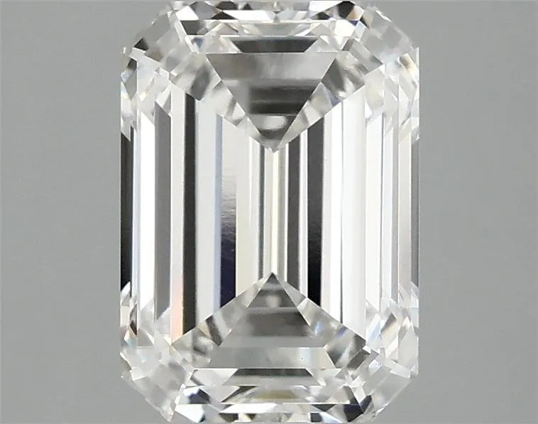 2.58ct Emerald Lab Grown Diamond (Colour F, Clarity VVS2, IGI Certified)