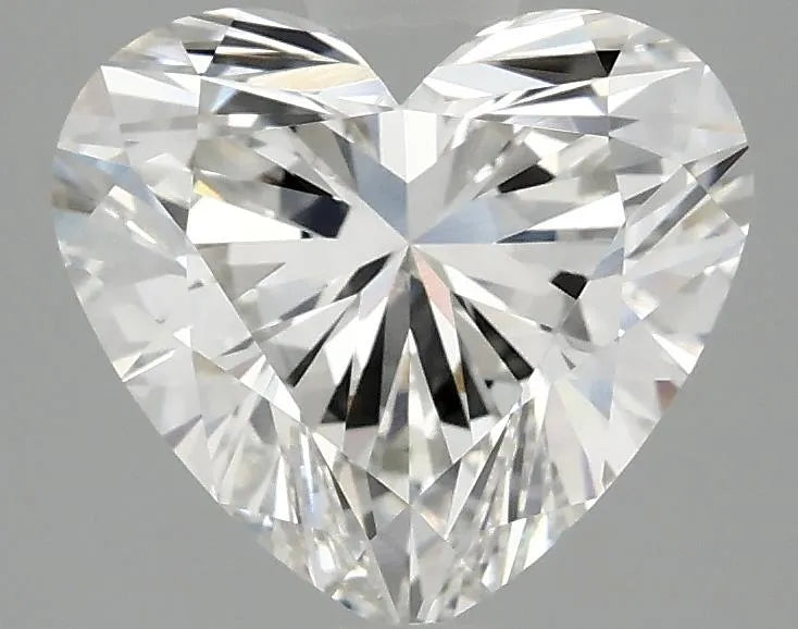 2.58ct Heart Lab Grown Diamond (Colour F, Clarity VVS2, IGI Certified)
